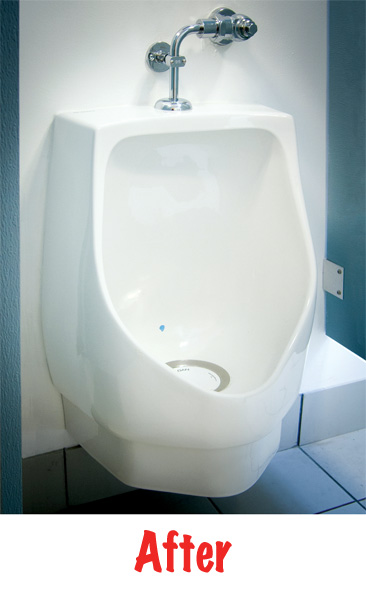 RETROFIT HYBRID WATERLESS URINAL W/BRACKET RETROFIT HYBRID WATERLESS URINAL W/BRACKET
