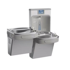 ELKAY LZSTL8WSSP STAINLESS STEEL EZH2O FILTERED BOTTLE FILLER & BI-LEVEL ADA WATER COOLER