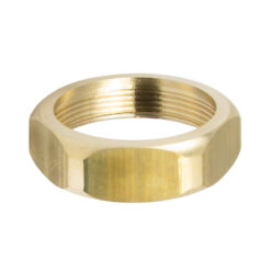 HANDLE - COUPLING NUT (ROUGH BRASS)