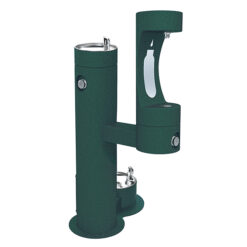 ELKAY LK4420BF1LDB - OUTDOOR EZH2O BOTTLE FILLING STATION BI-LEVEL WITH PET STATION