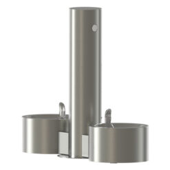 MURDOCK M-PM74 - DUAL BOWL PET FOUNTAIN