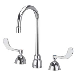 ZURN Z831B4-XL ADA WIDESPREAD FAUCET WITH GOOSENECK SPOUT & WING HANDLES