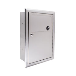 S/S RECESSED SANITARY NAPKIN DISPOSAL