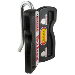 OVER HINGE - DOOR STOP - BLACK