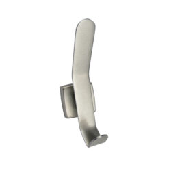 S/S COAT AND HAT HOOK - SATIN FINISH