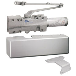 CAL-ROYAL CR441 MULTI-SIZE ALUM DOOR CLOSER W/ STD ARM & DRESS COVER