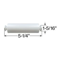 TOILET TISSUE ROLLER PLASTIC