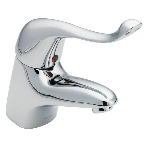 MOEN M-DURA CP SINGLE HOLE SINGLE LEVER LAV FAUCET MOEN M-DURA CP SINGLE HOLE SINGLE LEVER LAV FAUCET