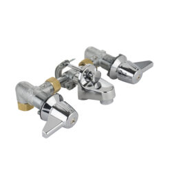 4"-6" CXC SHELF BACK FAUCET-LEAD FREE