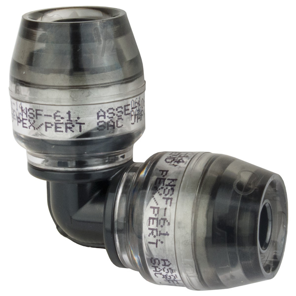 LEGEND VALVE 465-205 SMARTCLICK 1” X 1” 90° ELBOW PUSH FITTING LEGEND VALVE 465-205 SMARTCLICK 1” X 1” 90° ELBOW PUSH FITTING