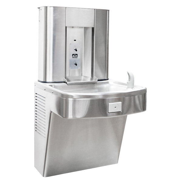 MURDOCK A171408F-UG-BF2S BARRIER FREE WATER COOLER 8 GPH W/ SENSOR BOTTLE FILLER STAINLESS STEEL MURDOCK A171408F-UG-BF2S BARRIER FREE WATER COOLER 8 GPH W/ SENSOR BOTTLE FILLER STAINLESS STEEL
