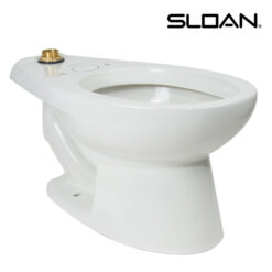 SLOAN ST2449STG TAS JUVENILE TOP SPUD FLOOR MOUNT WATER CLOSET W/ SLOANTEC GLAZE