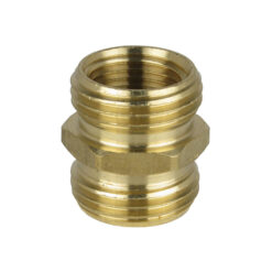 3/4" DBLE MALE HOSE NIPPLE X 1/2" FPT