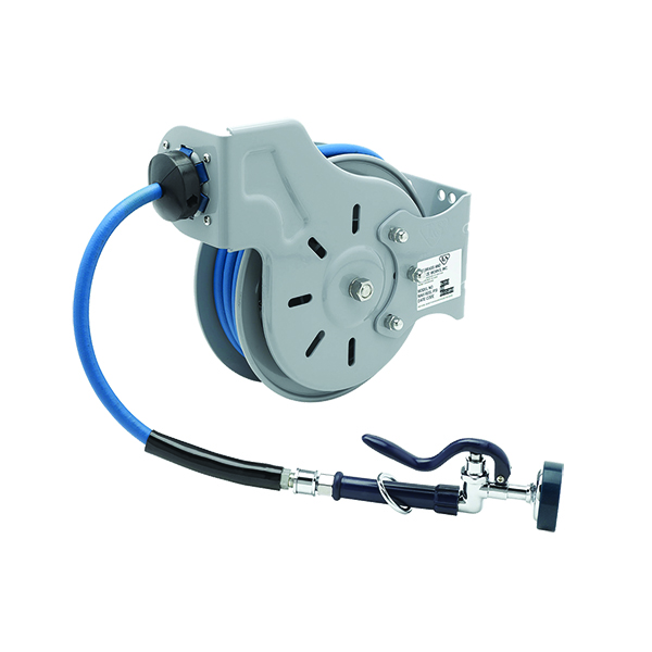 OPEN HOSE REEL UNIT EPOXY COATED W/15’ HOSE & HI FLOW SPRAY VALVE OPEN HOSE REEL UNIT EPOXY COATED W/15’ HOSE & HI FLOW SPRAY VALVE