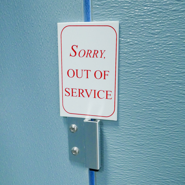 RESTROOM STALL BLOCK-AIDE RESTROOM STALL BLOCK-AIDE