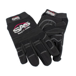 XL MECHANICS IMPACT BREATHABLE NYLON TOP GLOVES W/ PADDED PALM