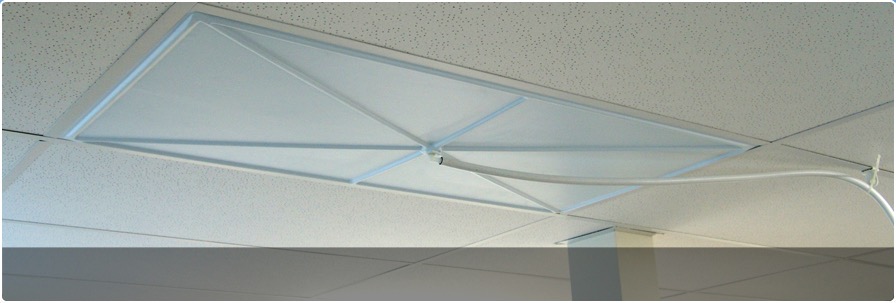 2’ x 2’ CEILING TILE / ROOF LEAK DIVERTER 2’ x 2’ CEILING TILE / ROOF LEAK DIVERTER