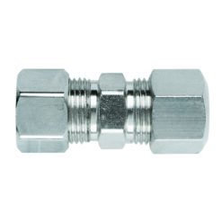 3/8" CHROME COMPRESSION UNION