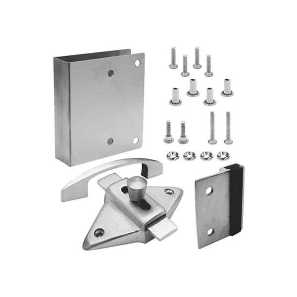 S/S LATCH FIX IT KIT FOR 3/4” SQUARE EDGE OUTSWING DOOR W/ PULL S/S LATCH FIX IT KIT FOR 3/4” SQUARE EDGE OUTSWING DOOR W/ PULL