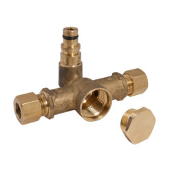 SLOAN EFP28A DOUBLE INLET TEE FILTER ASSEMBLY