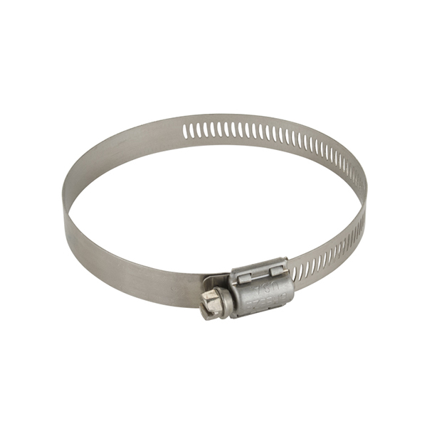 STAINLESS STEEL HOSE CLAMP (MIN. 3-1/16”, MAX. 4”) STAINLESS STEEL HOSE CLAMP (MIN. 3-1/16”, MAX. 4”)