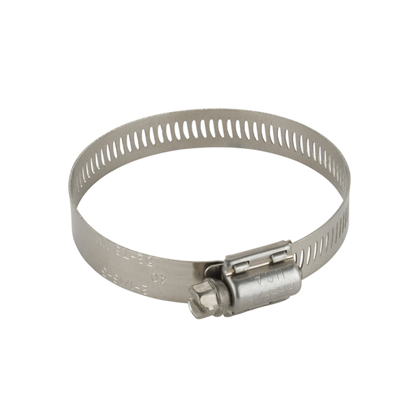 STAINLESS STEEL HOSE CLAMP (MIN. 2-1/16”, MAX. 3”) STAINLESS STEEL HOSE CLAMP (MIN. 2-1/16”, MAX. 3”)