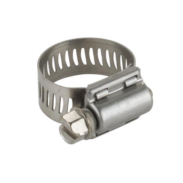 STAINLESS STEEL HOSE CLAMP (MIN. 9/16”, MAX. 1-1/16”) STAINLESS STEEL HOSE CLAMP (MIN. 9/16”, MAX. 1-1/16”)