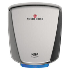 VERDEDRI HAND DRYER BRUSHED STAINLESS STEEL 110-240V