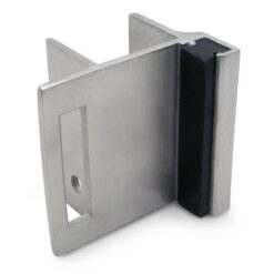 S/S STRIKE & KEEPER USED WITH SLIDE LATCH