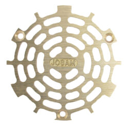 8-1/8" DIA BRONZE DRAIN GRATE