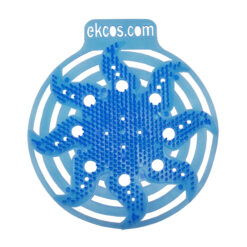 EKCOS INNOVATIONS PWR-3B BLUE (FRESH) 30 DAY ANTI-SPLASH URINAL SCREENS (2 PC)