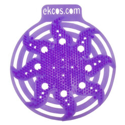 EKCOS INNOVATIONS PWR-12P PURPLE (LAVENDER) 30 DAY ANTI-SPLASH URINAL SCREENS (2 PC)
