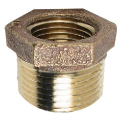 1/2" X 1/4" IPS BRASS HEX BUSHING