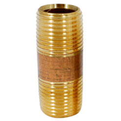 1/2" X 2" BRASS NIPPLE