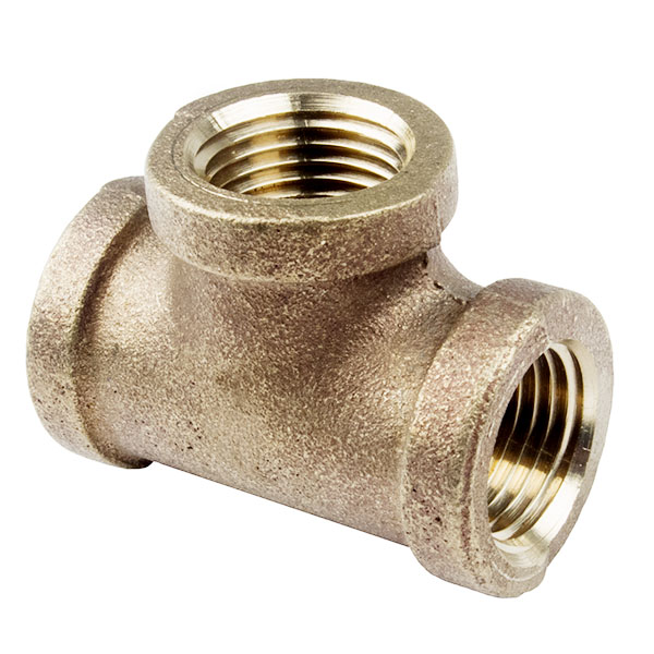 3/8" IPS BRASS TEE 3/8" IPS BRASS TEE