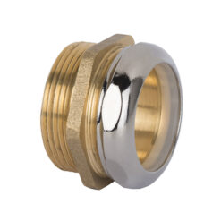 1-1/2 OD X MALE BRASS WASTE CONNECTOR