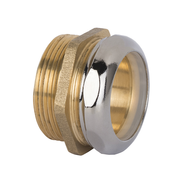 1-1/2 OD X MALE BRASS WASTE CONNECTOR 1-1/2 OD X MALE BRASS WASTE CONNECTOR