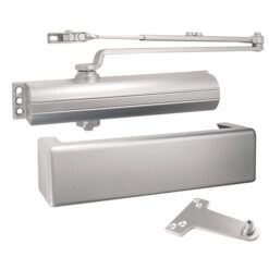 CAL-ROYAL N900PBF PARALLEL ARM DOOR CLOSER - ALUMINUM W/COVER