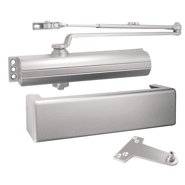 CAL-ROYAL N900PBFDA PARALLEL ARM DOOR CLOSER W/ DELAY ACTION & COVER- ALUMINUM CAL-ROYAL N900PBFDA PARALLEL ARM DOOR CLOSER W/ DELAY ACTION & COVER- ALUMINUM