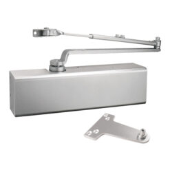 CAL-ROYAL CR801 DU SLIM MULTI SIZE ALUM DOOR CLOSER W/ FULL COVER-ALUM