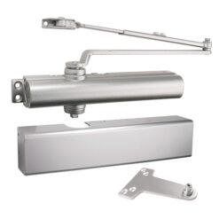 CAL-ROYAL CR801 DU SLIM MULTI SIZE ALUM DOOR CLOSER W/ FULL COVER-ALUM