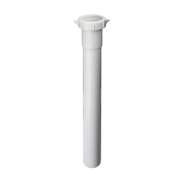 1-1/4" X 12" PLASTIC S/J EXTENSION TUBE 1-1/4" X 12" PLASTIC S/J EXTENSION TUBE