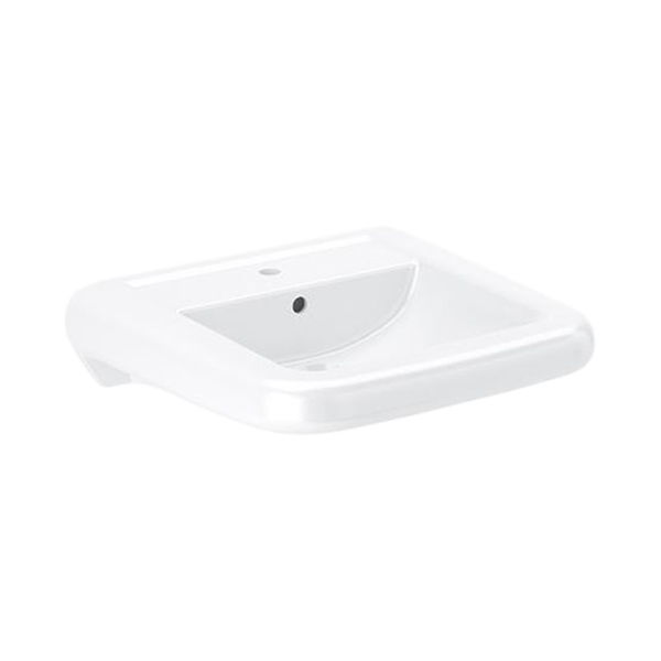 SLOAN SS-3165-STG VITREOUS CHINA WALL-MOUNTED LEDGEBACK LAVATORY WITH SLOANTEC GLAZE SLOAN SS-3165-STG VITREOUS CHINA WALL-MOUNTED LEDGEBACK LAVATORY WITH SLOANTEC GLAZE