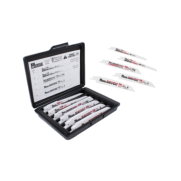 DEMOLITION BI-METAL RECIPROCATING SAW BLADE KIT (27 PC) DEMOLITION BI-METAL RECIPROCATING SAW BLADE KIT (27 PC)