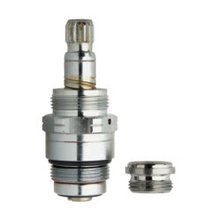LH CP BRASS STEM ASSY W/ SEAT