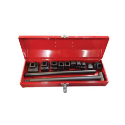 STD CLEANOUT PLUG WRENCH SET (13 PC) W/ EXTENSION HANDLE AND STEEL CASE
