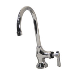 ANTIMICROBIAL SINGLE FAUCET W/GOOSENECK