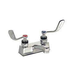 ANTIMICROBIAL 4" ADA FAUCET W/CAST SPOUT