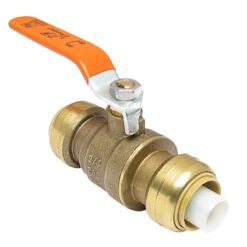 CSB INTERNATIONAL 81062 1" LF PUSH FIT BALL VALVE