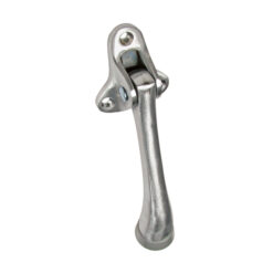 DOOR STOP 5" KICKDOWN TYPE-DULL CHROME